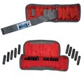 Fabrication Enterprises Fabrication Enterprises 10-3341-2 4 lbs Cando Adjustable Wrist Weight; Red - 2 Each 10-3341-2